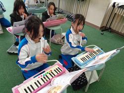 2年生音楽の授業