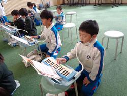 2年生音楽の授業