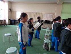 4年生音楽の授業