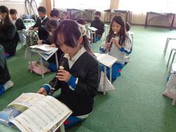 4年生音楽の授業