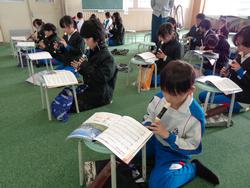 4年生音楽の授業