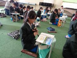 4年生音楽の授業