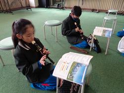 4年生音楽の授業