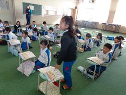 1年生音楽の授業