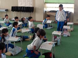 1年生音楽の授業