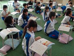 1年生音楽の授業