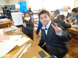 4年生図工の授業