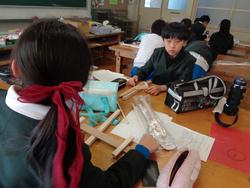 4年生図工の授業