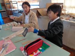 4年生図工の授業