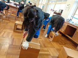 4年生図工の授業