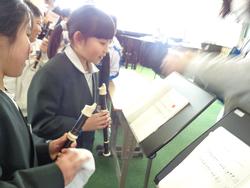 3年生音楽の授業