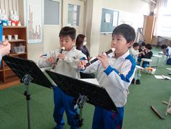 3年生音楽の授業