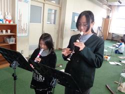 3年生音楽の授業