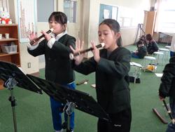 3年生音楽の授業