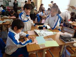 2年生研究授業の様子