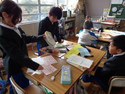 2年生国語の授業