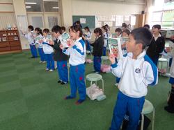 1年生音楽の授業