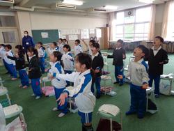 1年生音楽の授業