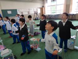 1年生音楽の授業