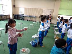 1年生音楽の授業