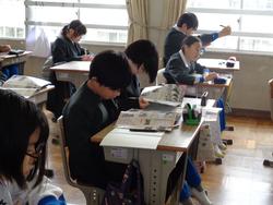 6年生社会の授業