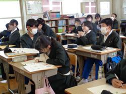 6年生外国語の授業