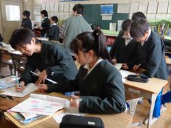 6年生外国語の授業