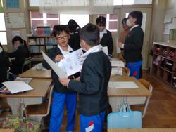 6年生外国語の授業