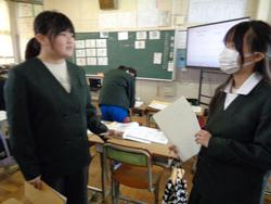 6年生外国語の授業