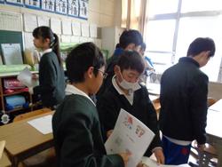 6年生外国語の授業