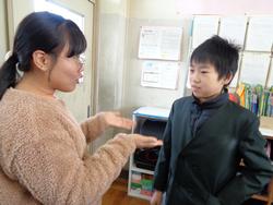 6年生外国語の授業