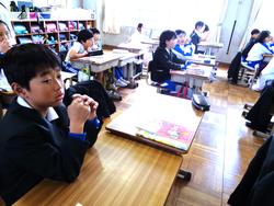 4年生国語の授業