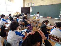 4年生国語の授業
