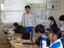 4年生国語の授業