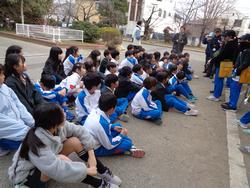 第6回クラブ活動（3年生見学）の様子