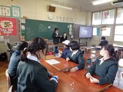 第6回クラブ活動（3年生見学）の様子