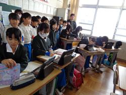 第6回クラブ活動（3年生見学）の様子