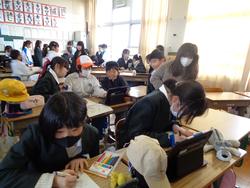 第6回クラブ活動（3年生見学）の様子