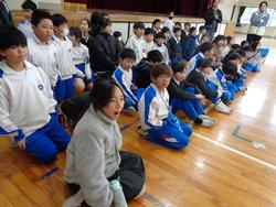 第6回クラブ活動（3年生見学）の様子