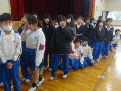 第6回クラブ活動（3年生見学）の様子