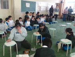 第6回クラブ活動（3年生見学）の様子