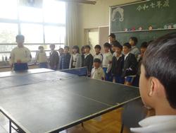 第6回クラブ活動（3年生見学）の様子