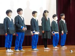1月児童集会の様子