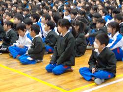 1月児童集会の様子