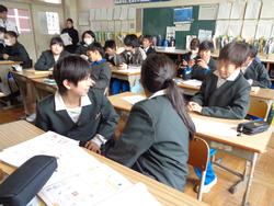 6年生外国語の授業（研究授業）