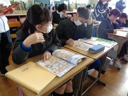 6年生外国語の授業（研究授業）