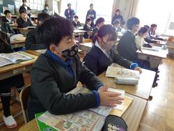 6年生外国語の授業（研究授業）