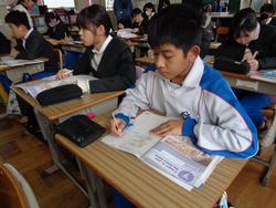 6年生外国語の授業（研究授業）