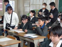 6年生外国語の授業（研究授業）