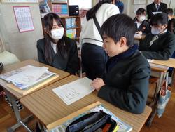 6年生外国語の授業（研究授業）